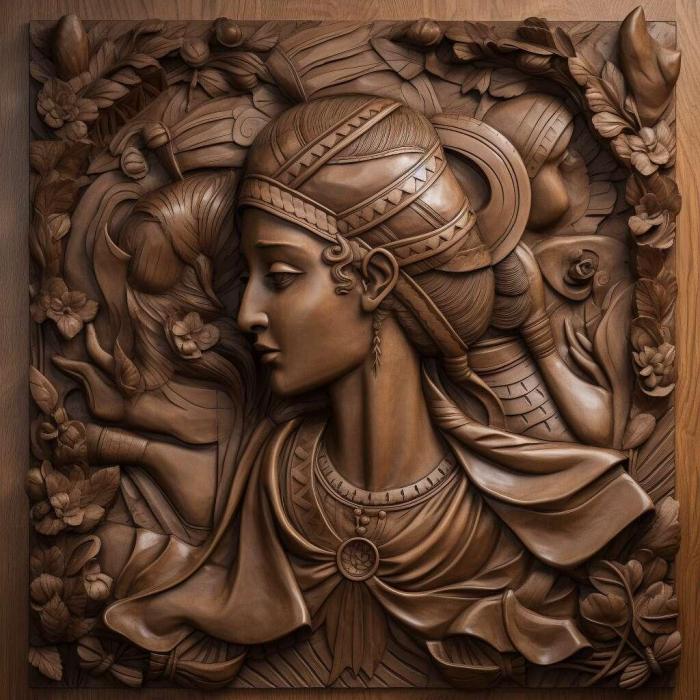 نموذج ثلاثي الأبعاد لآلة CNC 3D Art 